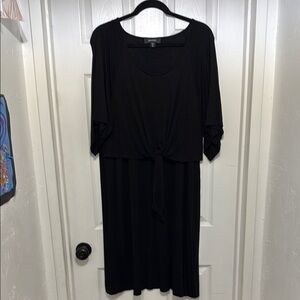 Women's Black Jersey dress
